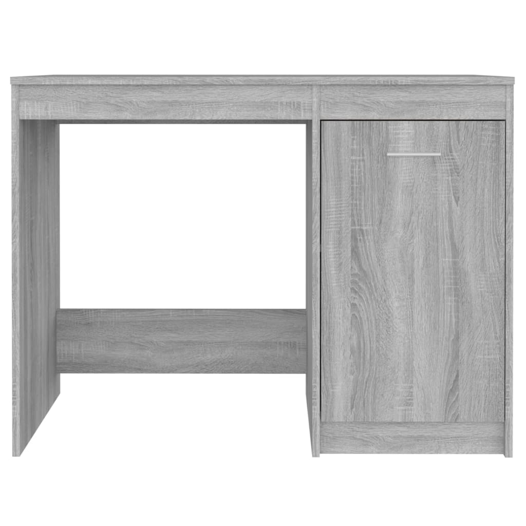 Bureau Sonoma gris 100x50x76 cm matériau bois