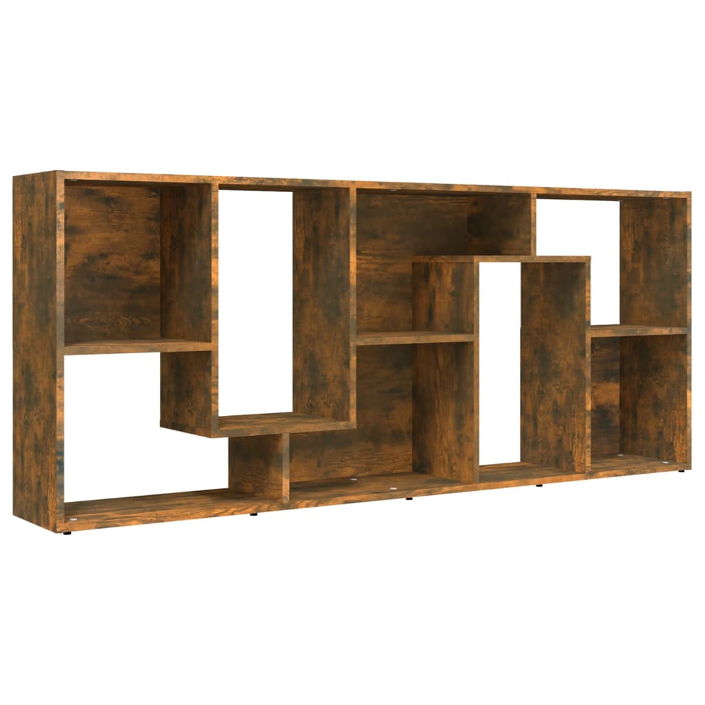 Bookshelf Smoked Oak 67x24x161 cm Wood Material