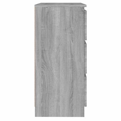 Sideboard Grau Sonoma 60x35x76 cm Holzwerkstoff