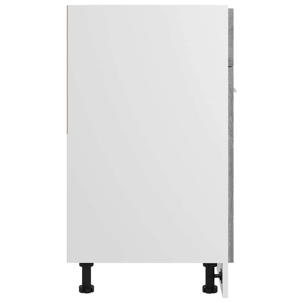 Unterschrank mit Schublade Lyon Grau Sonoma 60x46x81,5 cm