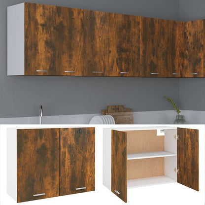 Hängeschrank Lyon Räuchereiche 80x31x60 cm Holzwerkstoff