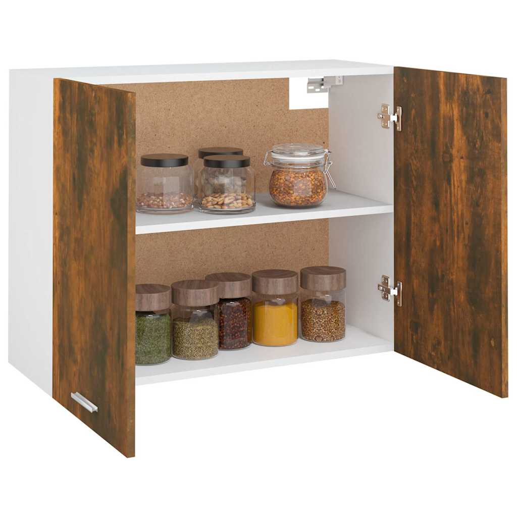 Hängeschrank Lyon Räuchereiche 80x31x60 cm Holzwerkstoff