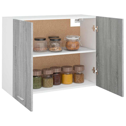 Hängeschrank Lyon Grau Sonoma 80x31x60 cm Holzwerkstoff