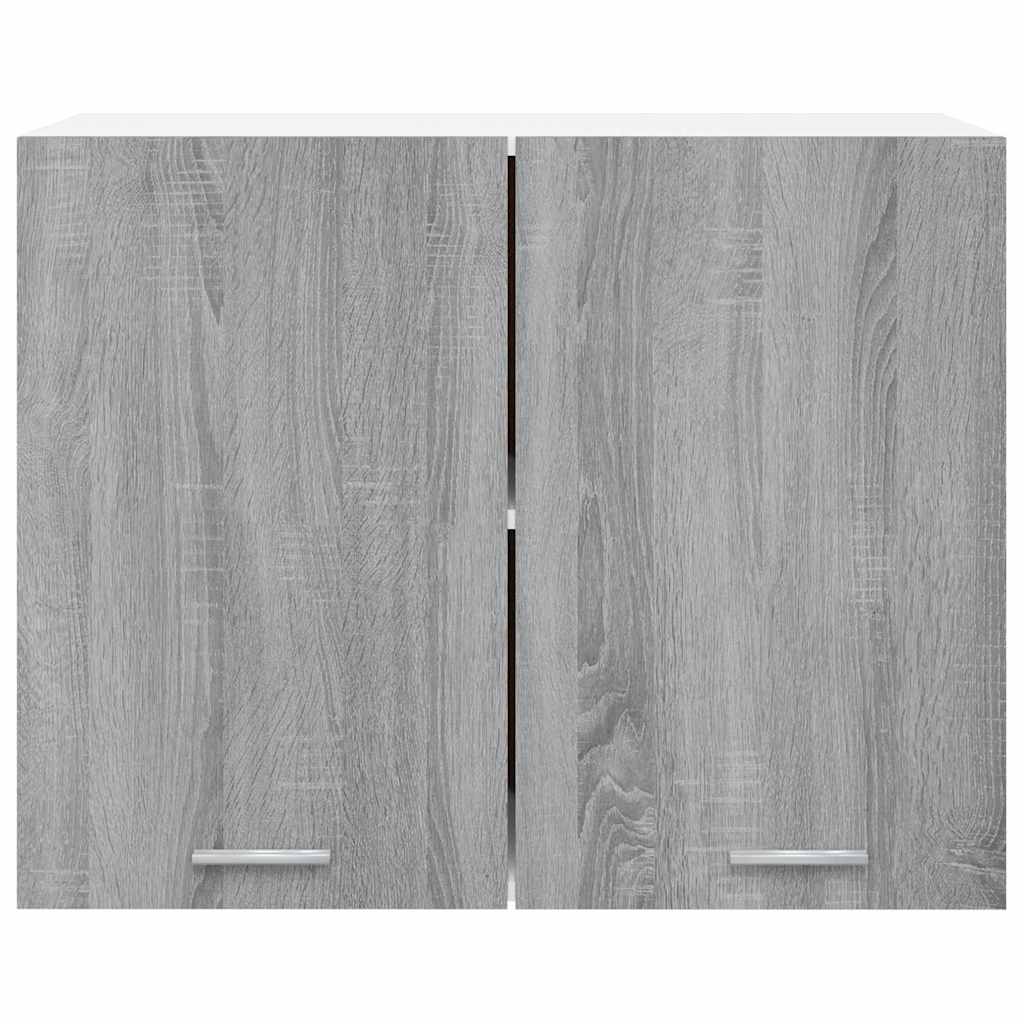 Hängeschrank Lyon Grau Sonoma 80x31x60 cm Holzwerkstoff