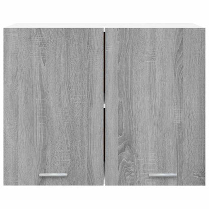 Hängeschrank Lyon Grau Sonoma 80x31x60 cm Holzwerkstoff