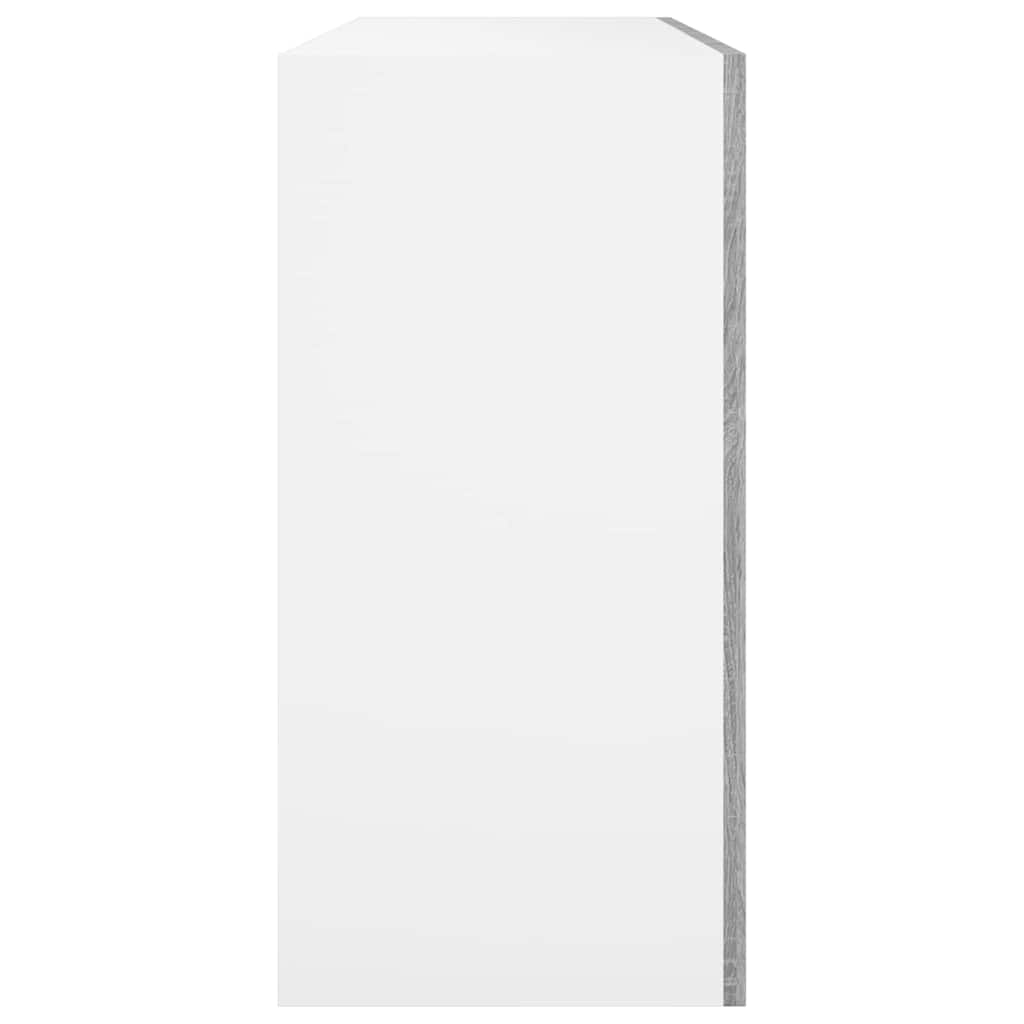 Hängeschrank Lyon Grau Sonoma 80x31x60 cm Holzwerkstoff