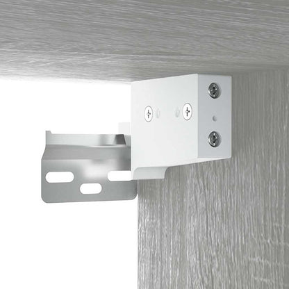 Hängeschrank Lyon Grau Sonoma 80x31x60 cm Holzwerkstoff