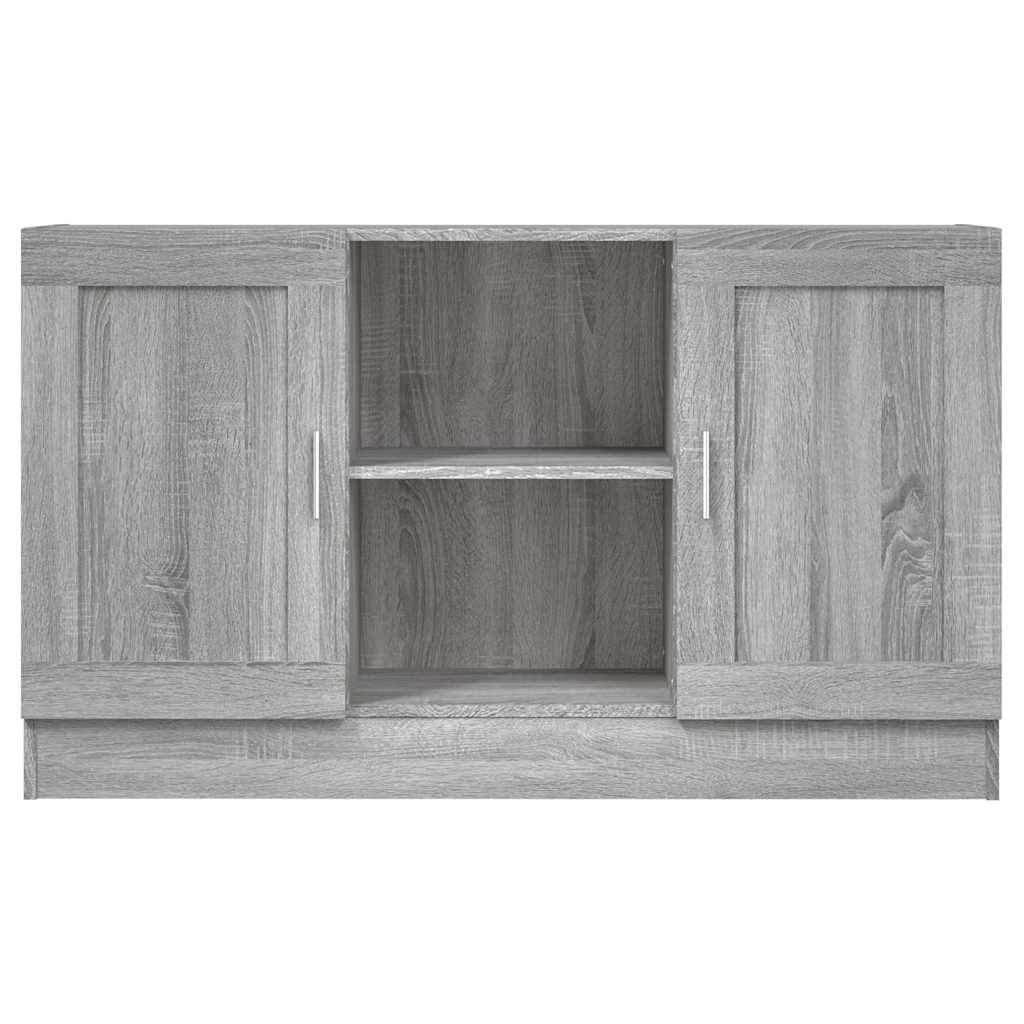 Sideboard Grau Sonoma 120x30,5x70 cm Holzwerkstoff