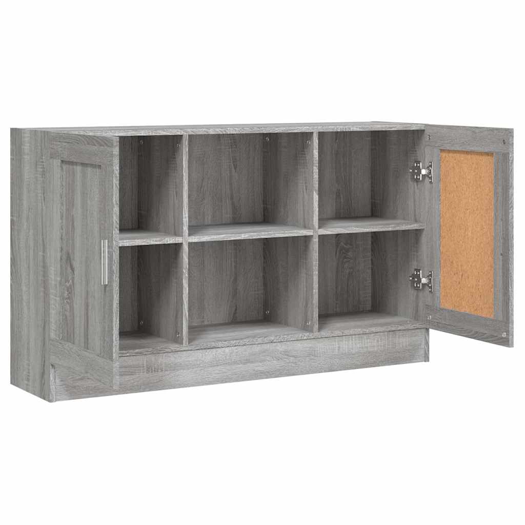 Sideboard Grau Sonoma 120x30,5x70 cm Holzwerkstoff