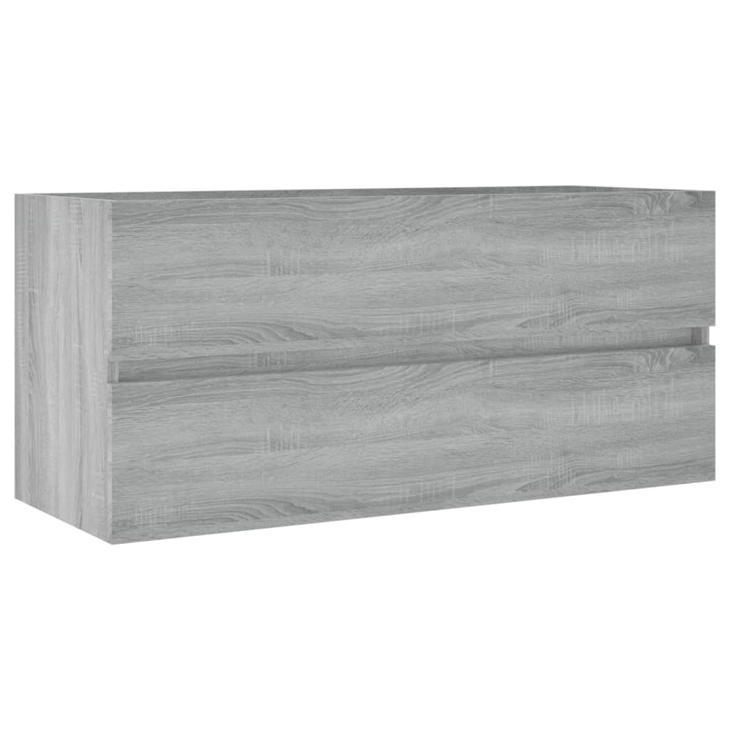 Meuble vasque Sonoma gris 100x38,5x45cm en bois