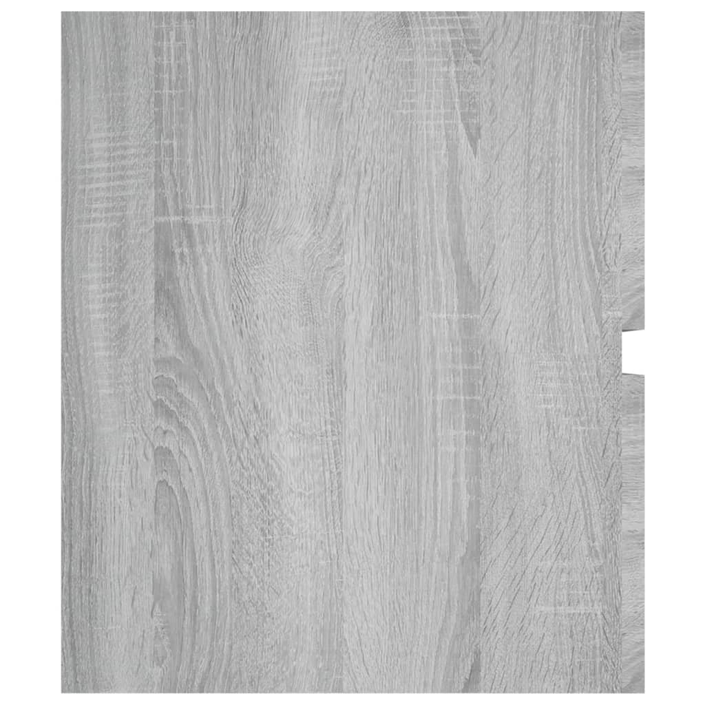 Meuble vasque Sonoma gris 100x38,5x45cm en bois