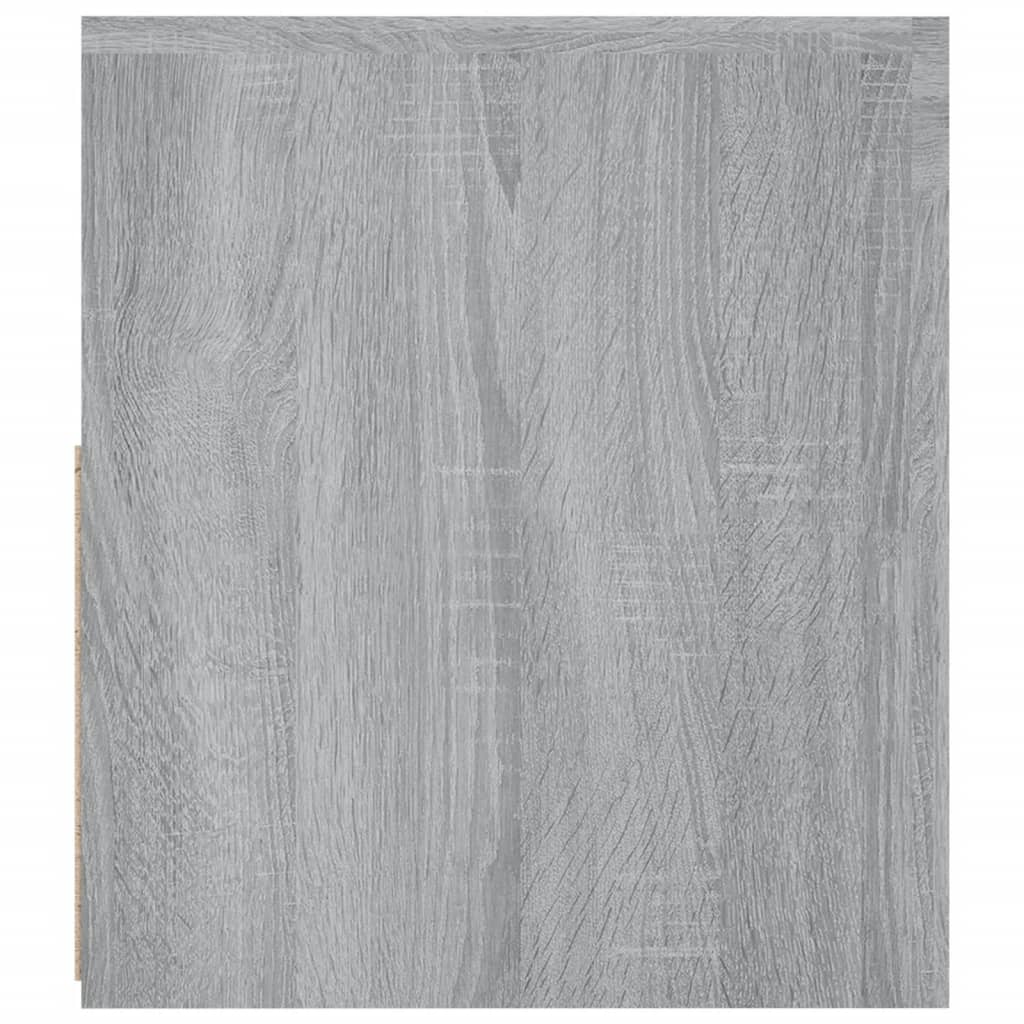 TV Cabinet with LED Lights Gray Sonoma 120x35x40 cm