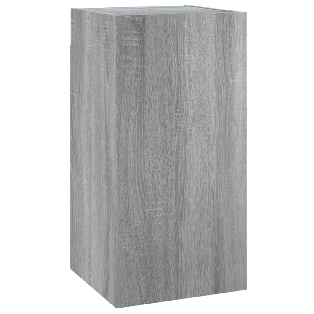 Meuble TV gris Sonoma 30,5x30x60 cm en bois