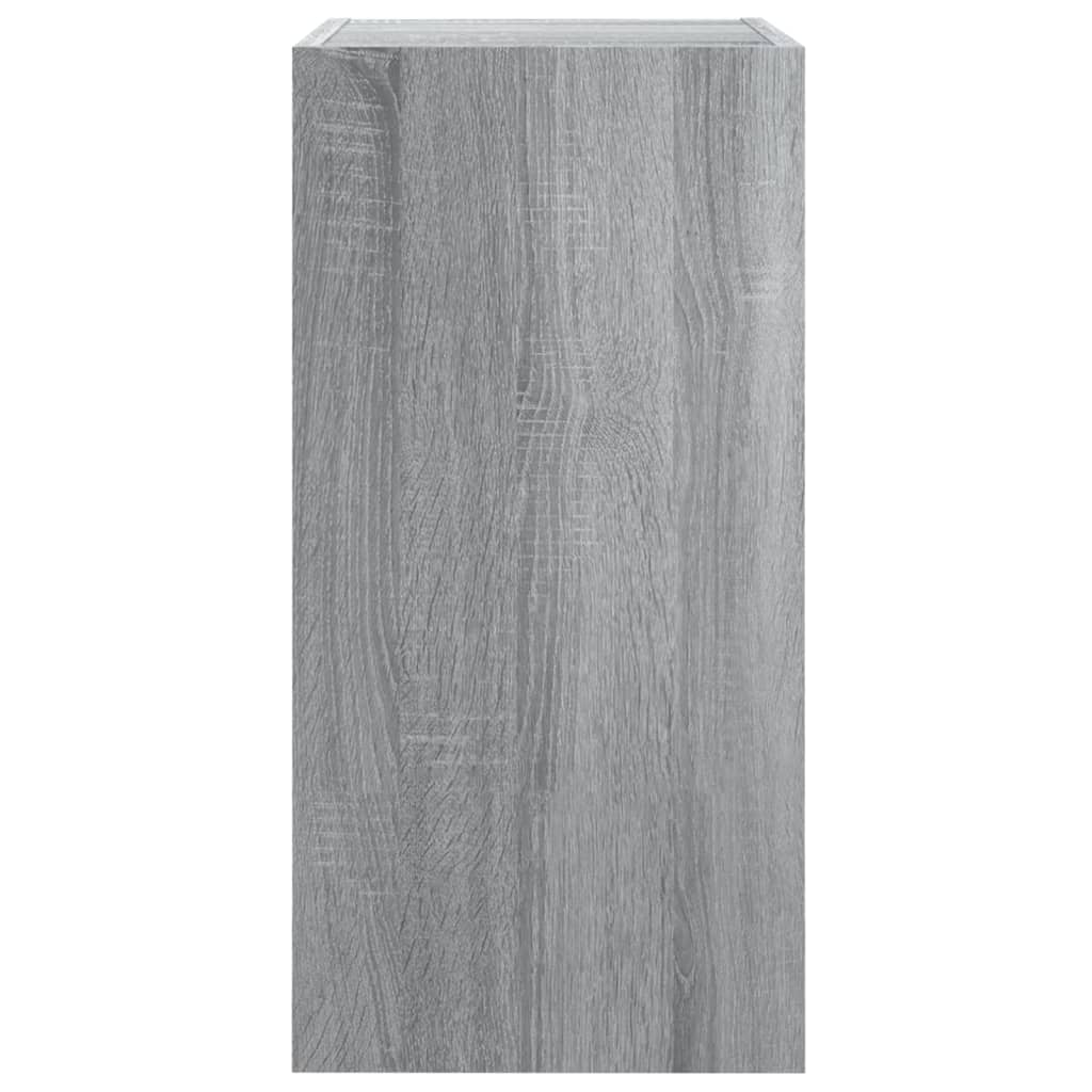 Meuble TV gris Sonoma 30,5x30x60 cm en bois