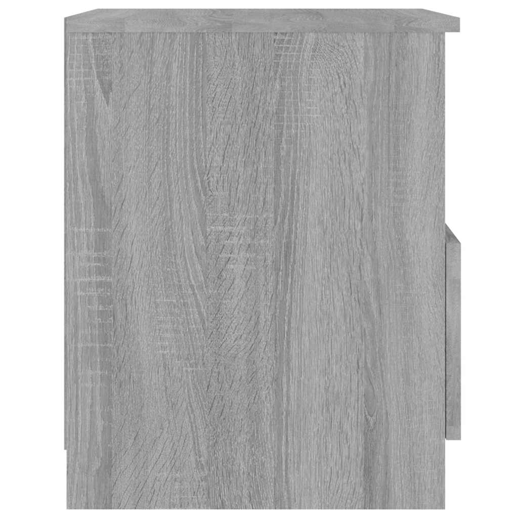 Nachttisch Grau Sonoma 40x40x50 cm Holzwerkstoff