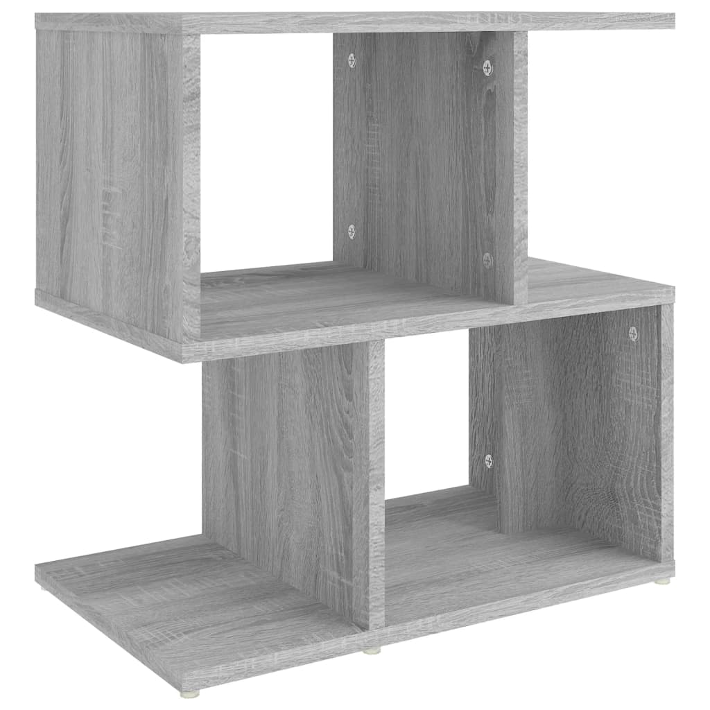 Nachttisch Grau Sonoma 50x30x51,5 cm Holzwerkstoff