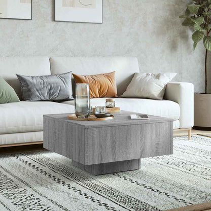 Couchtisch Grau Sonoma 60x60x31,5 cm Holzwerkstoff