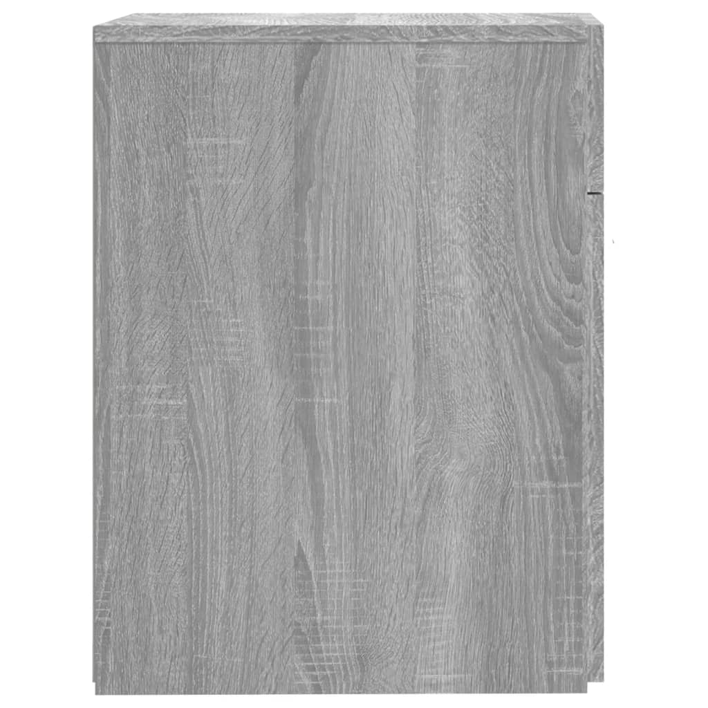 Armoire d'apothicaire gris Sonoma 20x45,5x60 cm en bois