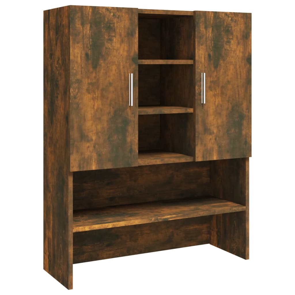 Waschmaschinenschrank Räuchereiche 70,5x25,5x90 cm