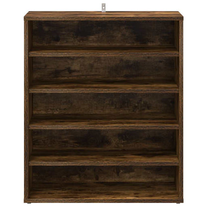 Schuhschrank Räuchereiche 60x35x70 cm Holzwerkstoff