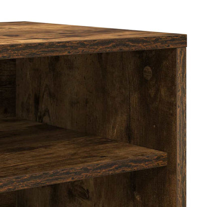 Schuhschrank Räuchereiche 60x35x70 cm Holzwerkstoff
