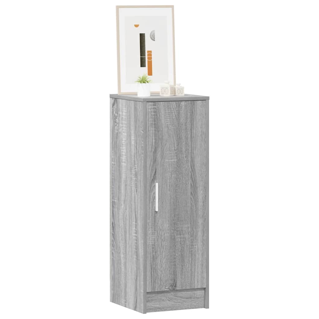 Étagère à chaussures gris Sonoma 32x35x92 cm en bois