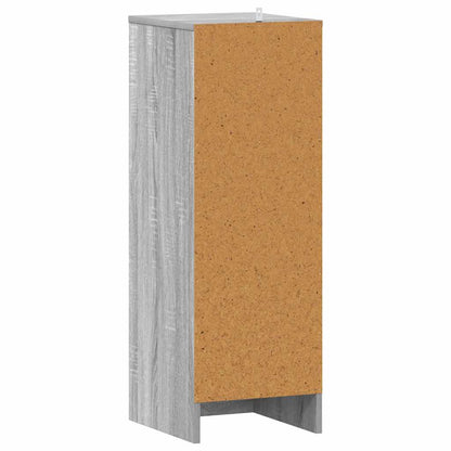 Schuhregal Grau Sonoma 32x35x92 cm Holzwerkstoff