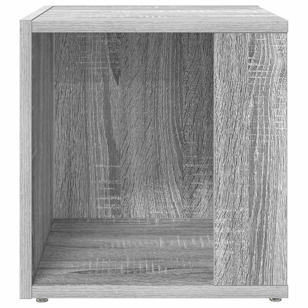Beistelltisch Grau Sonoma 33x33x34,5 cm Holzwerkstoff