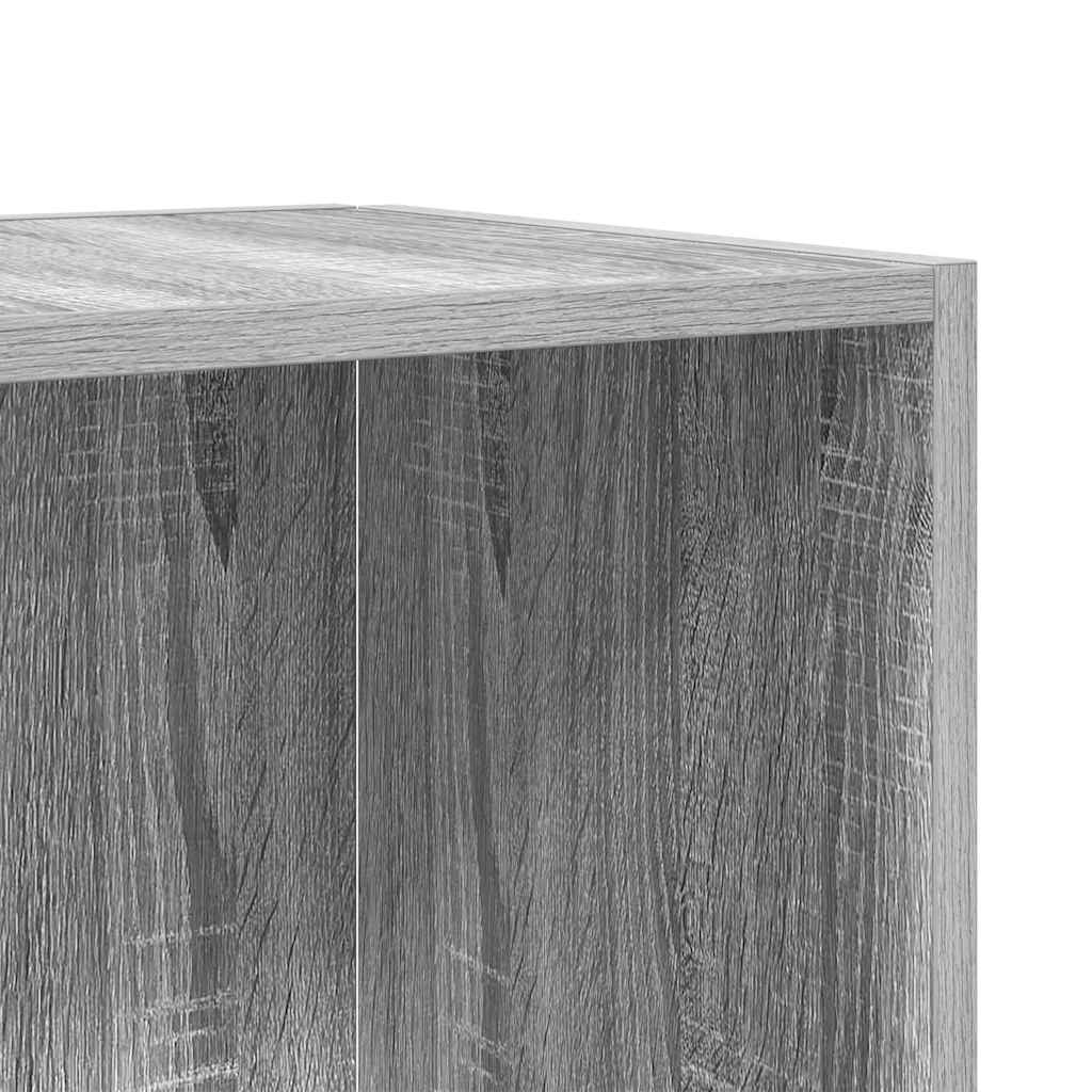Beistelltisch Grau Sonoma 33x33x34,5 cm Holzwerkstoff