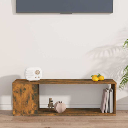 TV-Schrank Räuchereiche 100x24x32 cm Holzwerkstoff