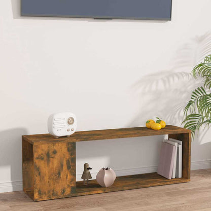 TV-Schrank Räuchereiche 100x24x32 cm Holzwerkstoff
