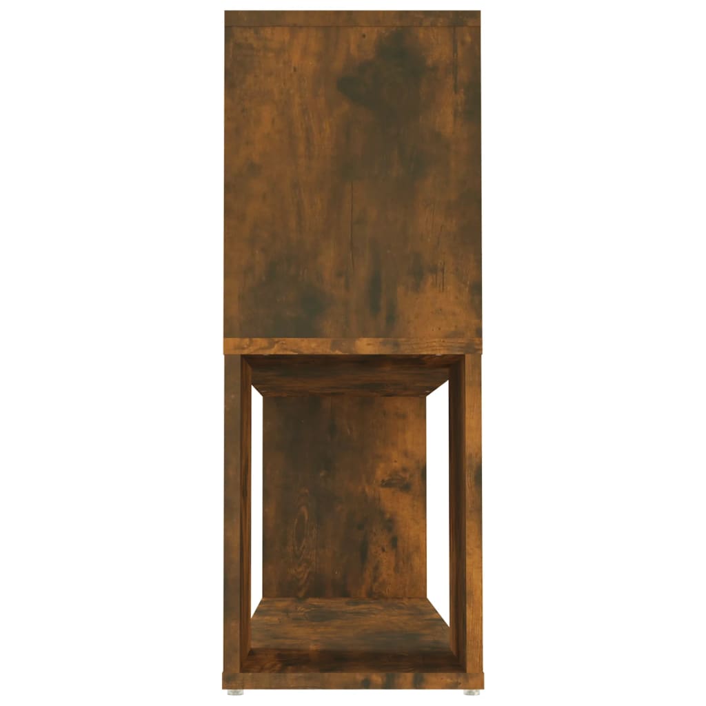 Bookshelf Smoked Oak 100x24x63 cm Wood Material