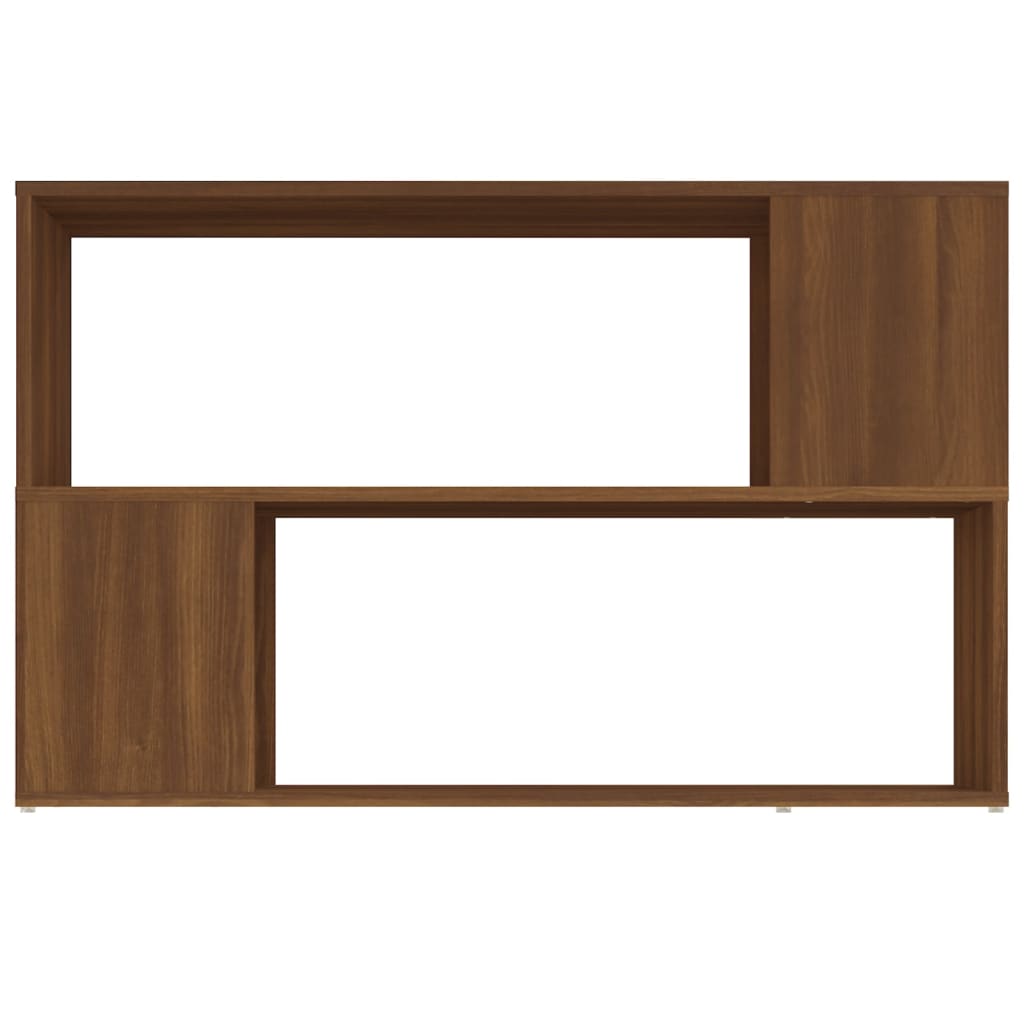 Bookshelf Brown Oak Look 100x24x63 cm Wood Material
