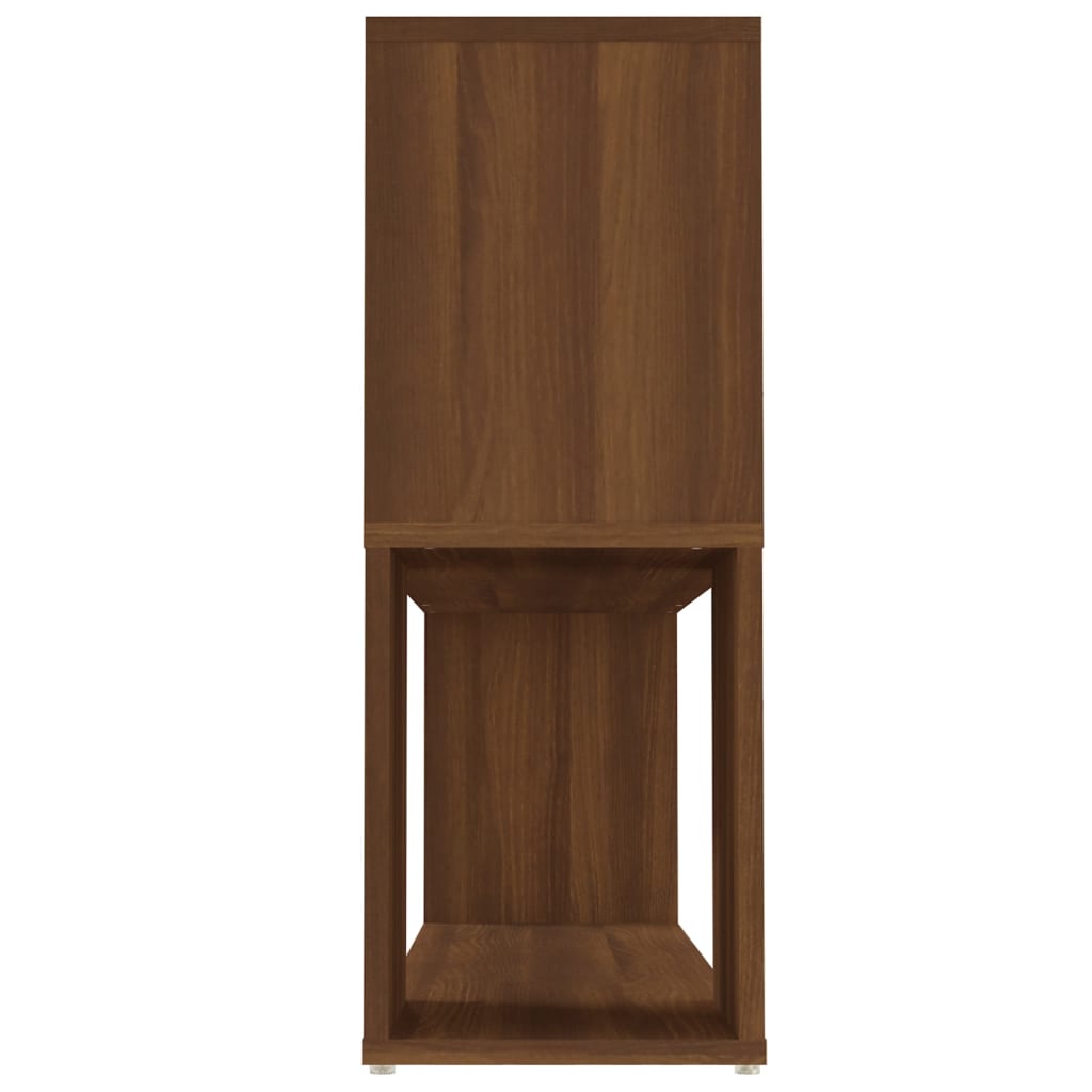 Bookshelf Brown Oak Look 100x24x63 cm Wood Material