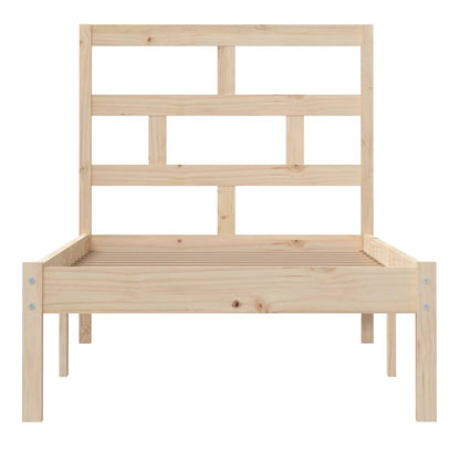 Massivholzbett 75x190 cm