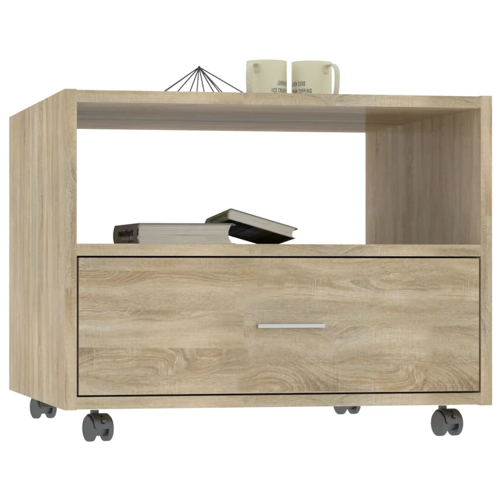 Couchtisch Sonoma-Eiche 55x55x40 cm Holzwerkstoff