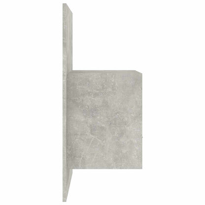 Wand-Nachttische 2 Stk. Betongrau