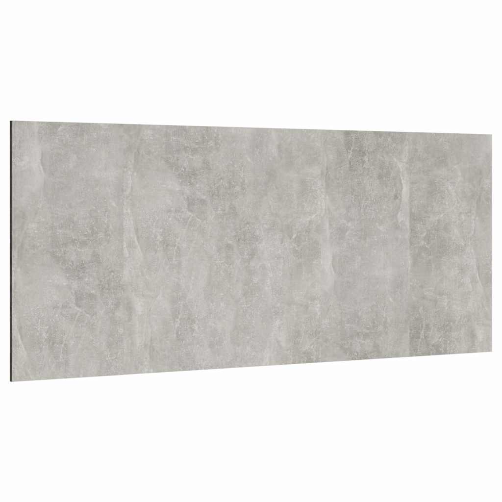 Kopfteil Betongrau 200x1,5x80 cm Holzwerkstoff