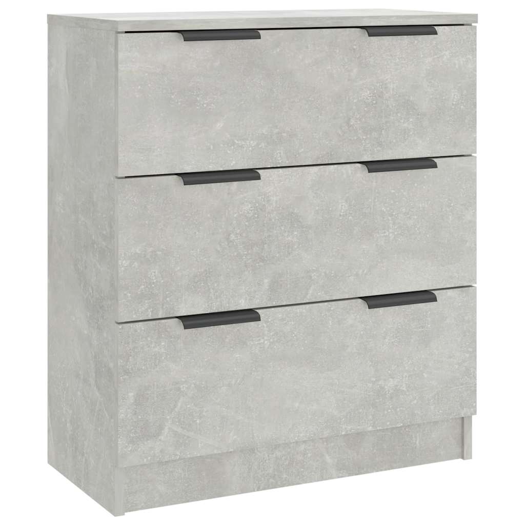 Sideboard Betongrau 60x30x70 cm Holzwerkstoff