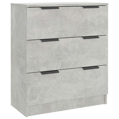 Sideboard Betongrau 60x30x70 cm Holzwerkstoff