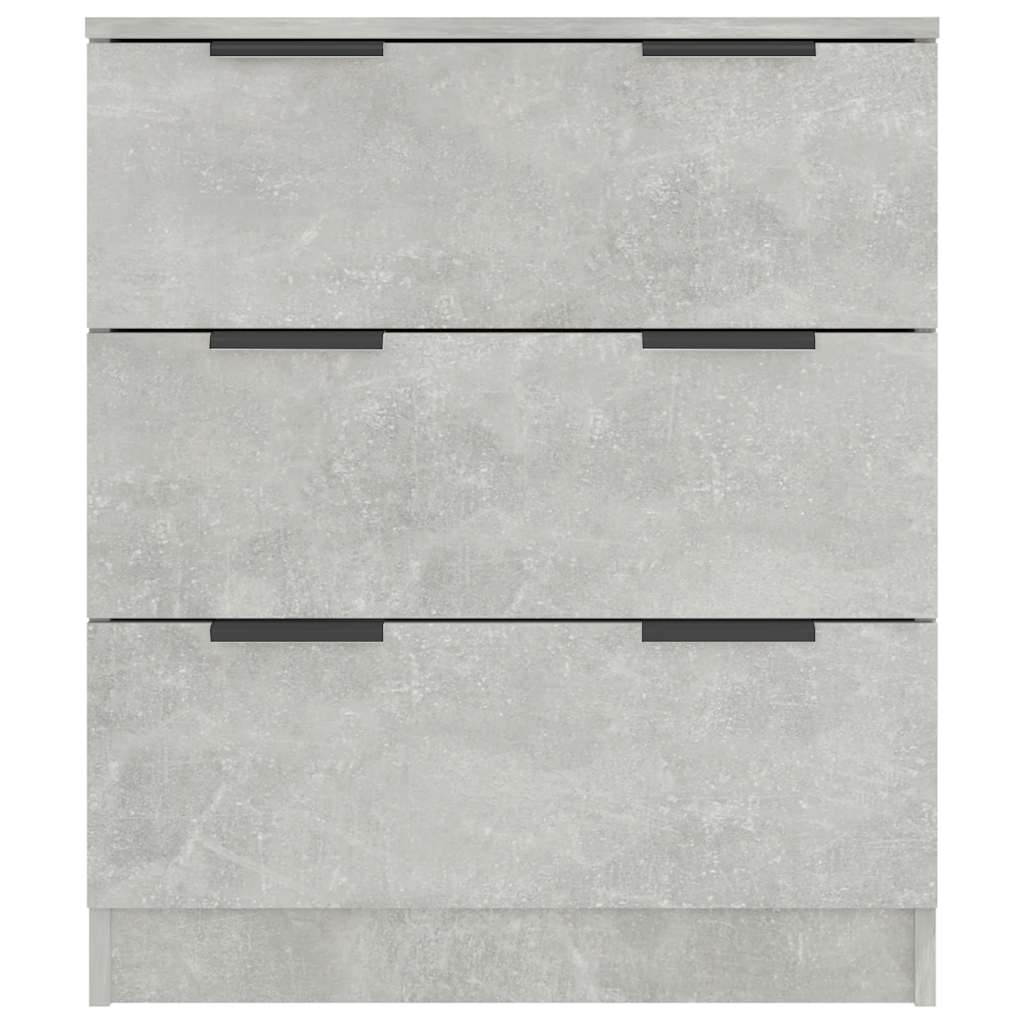 Sideboard Betongrau 60x30x70 cm Holzwerkstoff