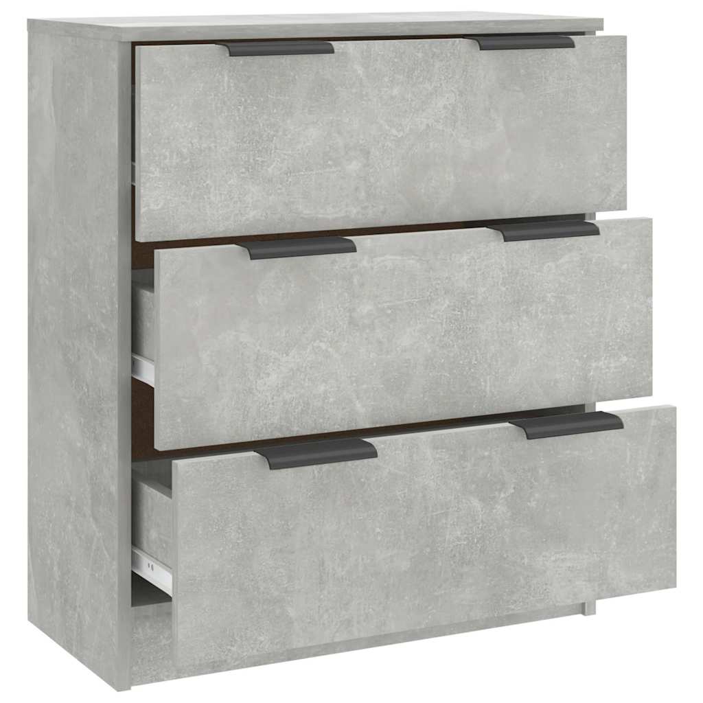 Sideboard Betongrau 60x30x70 cm Holzwerkstoff