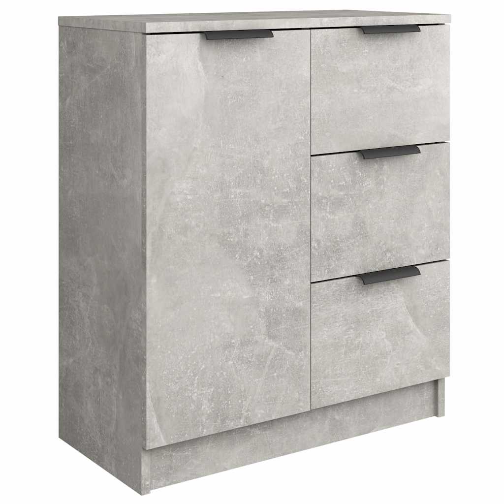 Sideboard Betongrau 60x30x70 cm Holzwerkstoff