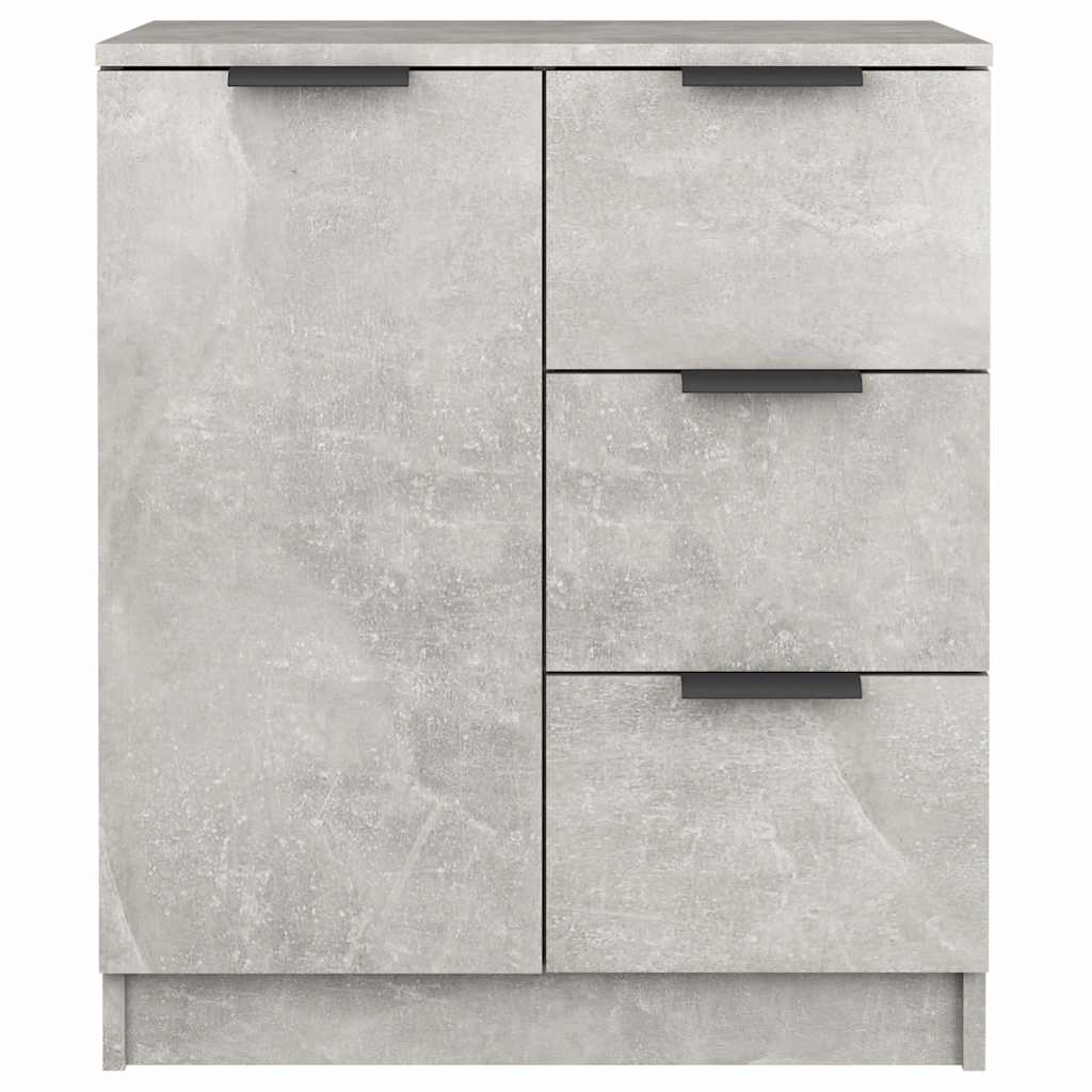 Sideboard Betongrau 60x30x70 cm Holzwerkstoff