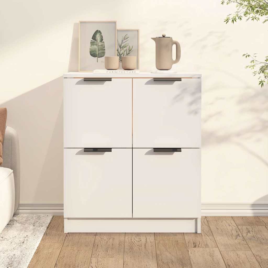 Sideboard Weiß 60x30x70 cm Holzwerkstoff
