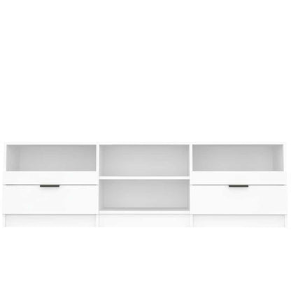 TV-Schrank Weiß 150x33,5x45 cm Holzwerkstoff