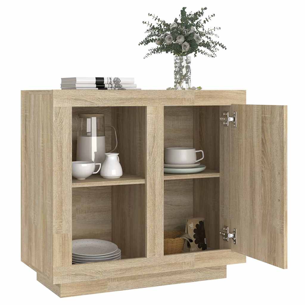 Sideboard Sonoma-Eiche 80x40x75 cm