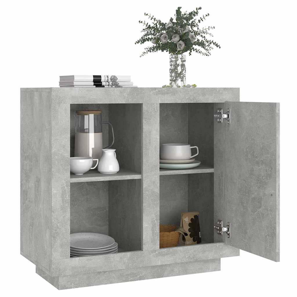 Sideboard Betongrau 80x40x75 cm