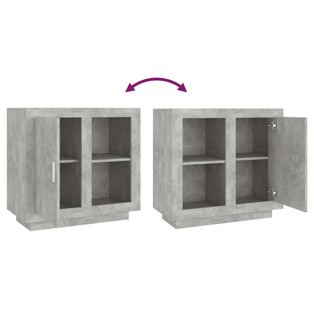 Sideboard Betongrau 80x40x75 cm