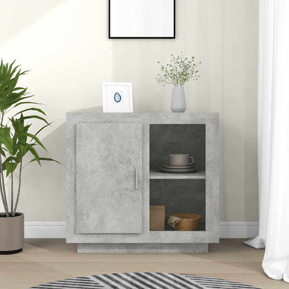Sideboard Betongrau 80x40x75 cm